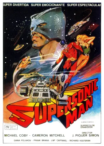 Plakat do filmu "Supersonic Man" #1133739
