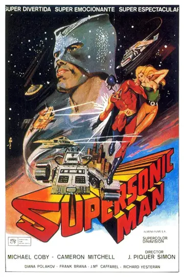 Plakat do filmu "Supersonic Man" #1133747