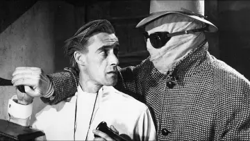 Zasłona do filmu "The Invisible Man