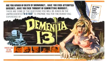Zasłona do filmu "Dementia 13" #1047130
