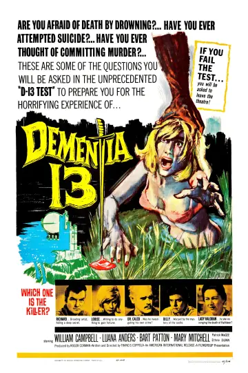 Plakat do filmu "Dementia 13" #1047147