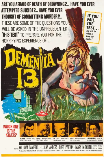 Plakat do filmu "Dementia 13" #1047149