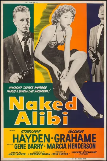 Plakat do filmu "Naked Alibi" #668039