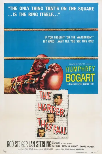 Plakat do filmu "Tym cięższy ich upadek" #1060282