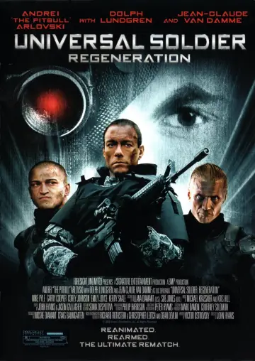 Plakat do filmu "Uniwersalny Żołnierz. Reaktywacja" #102773