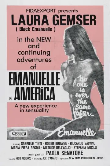 Plakat do filmu "Emanuelle w Ameryce" #66259