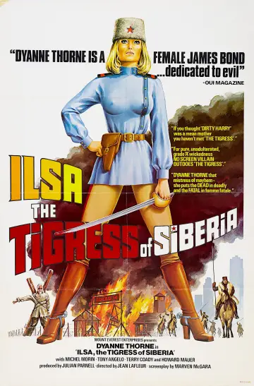 Plakat do filmu "Elza - Syberyjska tygrysica" #787779