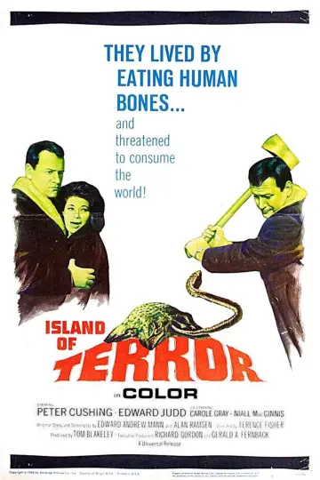 Plakat do filmu "Island of Terror" #1085626