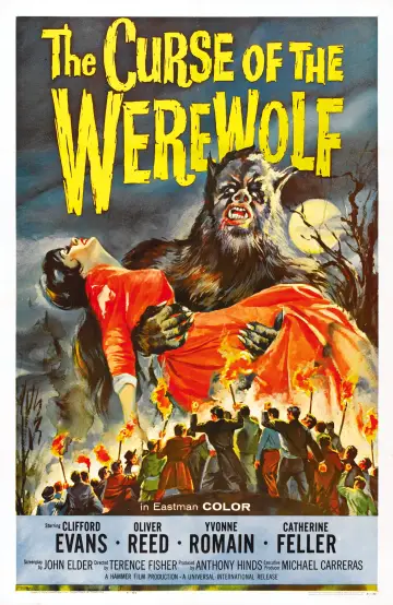 Plakat do filmu "The Curse of the Werewolf" #1076387