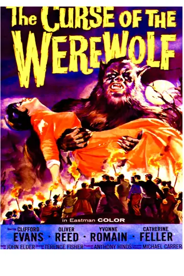Plakat do filmu "The Curse of the Werewolf" #1076397