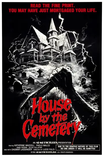 Plakat do filmu "Dom przy cmentarzu" #296732