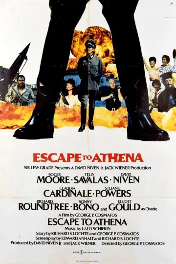 Plakat do filmu "Ucieczka na Atenę" #359591