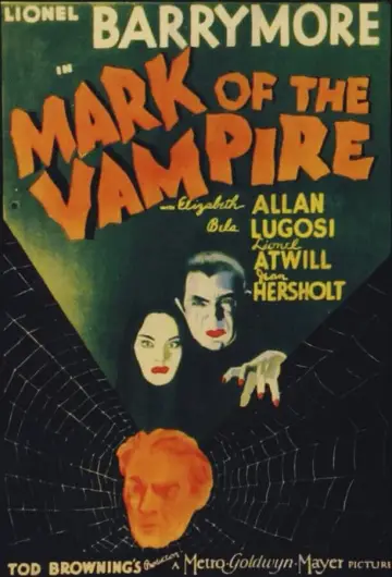 Plakat do filmu "Mark of the Vampire" #1579122