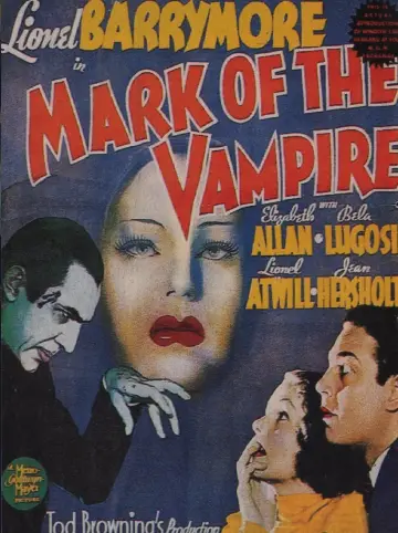 Plakat do filmu "Mark of the Vampire" #1579123