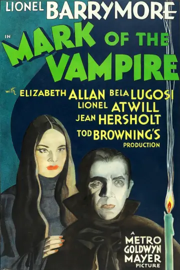Plakat do filmu "Mark of the Vampire" #1579126