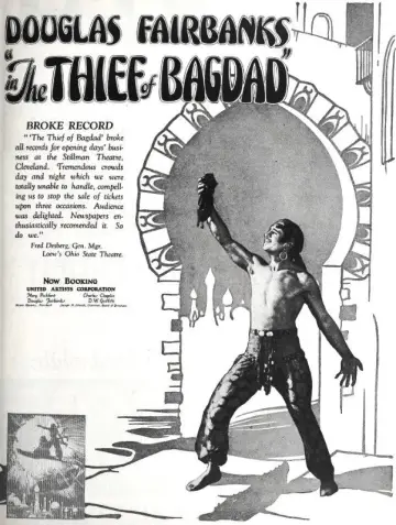 Plakat do filmu "Złodziej z Bagdadu" #1854273