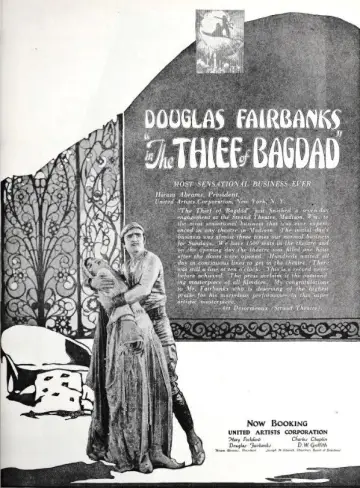 Plakat do filmu "Złodziej z Bagdadu" #1854274