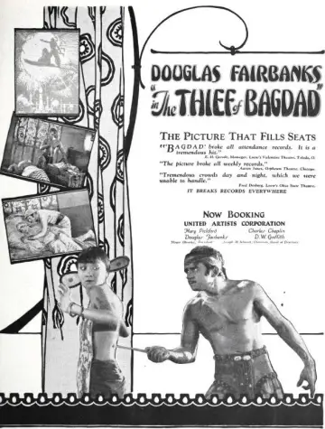 Plakat do filmu "Złodziej z Bagdadu" #1854275