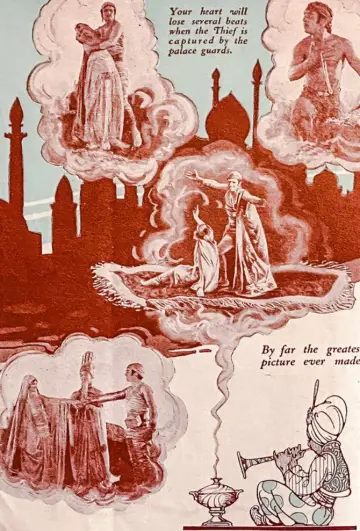 Plakat do filmu "Złodziej z Bagdadu" #1854280