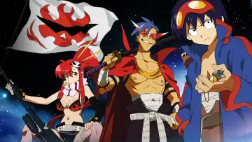 Zasłona do filmu "Gurren Lagann The Movie: Childhood