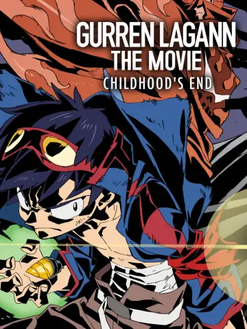 Plakat do filmu "Gurren Lagann The Movie: Childhood