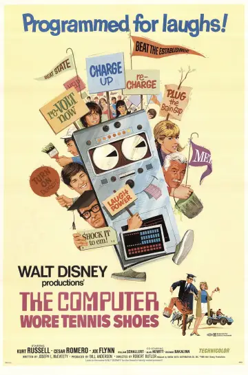 Plakat do filmu "Komputer w tenisówkach" #1090577