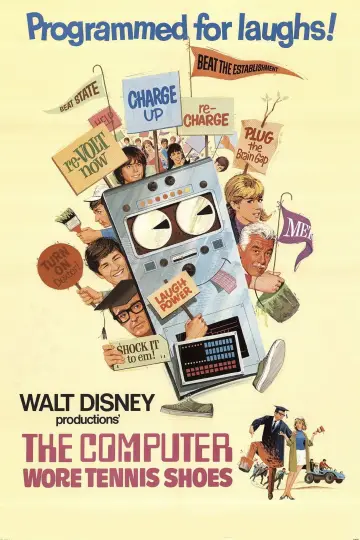 Plakat do filmu "Komputer w tenisówkach" #1090580