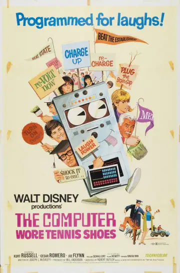 Plakat do filmu "Komputer w tenisówkach" #1090582