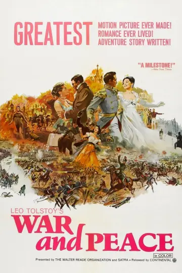 Plakat do filmu "Война и мир" #817473