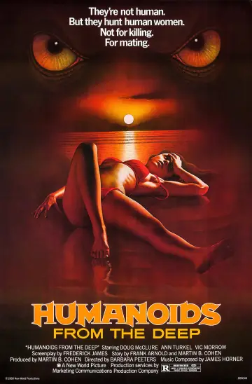 Plakat do filmu "Humanoidy z głębiny" #1021763