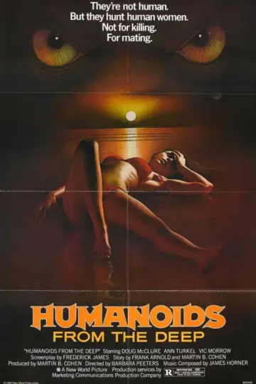 Plakat do filmu "Humanoidy z głębiny" #1021782