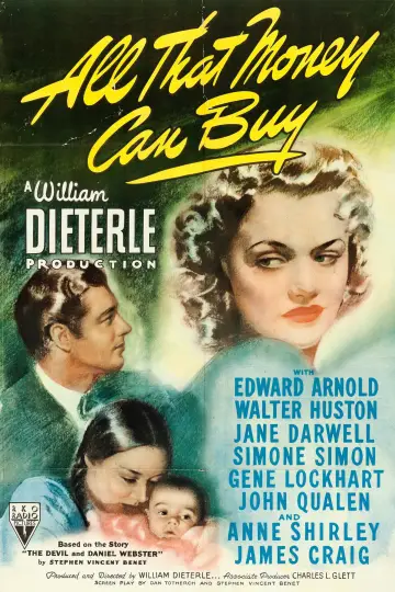 Plakat do filmu "All That Money Can Buy" #1057238