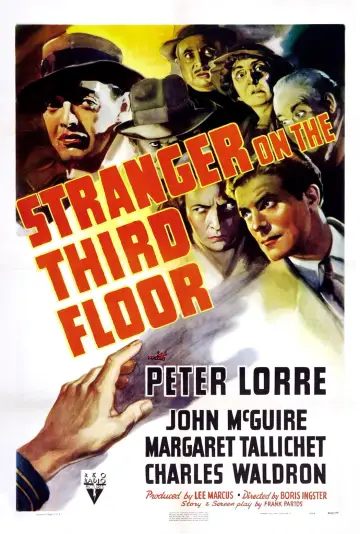 Plakat do filmu "Stranger on the Third Floor" #1746125