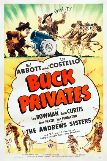 Plakat do filmu "Abbott i Costello Szeregowcy" #692868