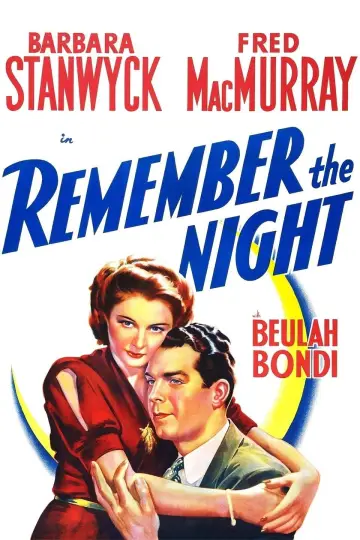 Plakat do filmu "Remember the Night" #1090471