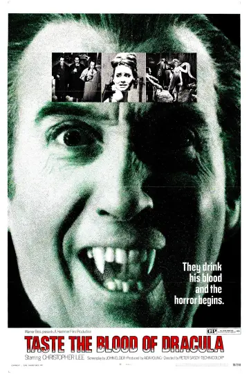 Plakat do filmu "Skosztuj krwi Draculi" #1041984