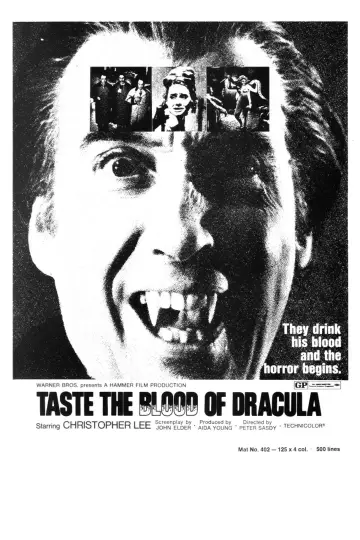 Plakat do filmu "Skosztuj krwi Draculi" #1041985