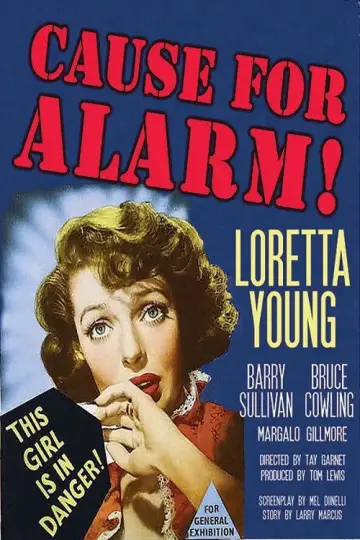 Plakat do filmu "Cause for Alarm!" #1031309