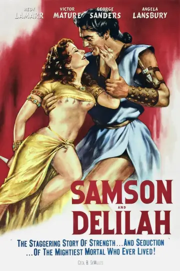 Plakat do filmu "Samson i Dalia" #334979