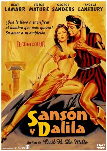 Plakat do filmu "Samson i Dalia" #334985