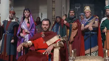 Zasłona do filmu "Salomon i królowa Saby" #110376