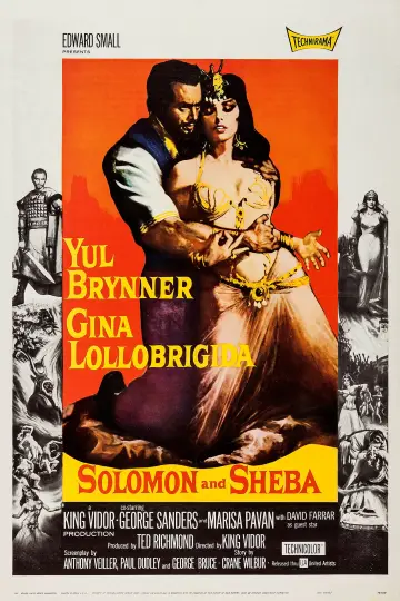 Plakat do filmu "Salomon i królowa Saby" #110378