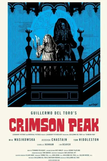 Plakat do filmu "Crimson Peak. Wzgórze krwi" #270429