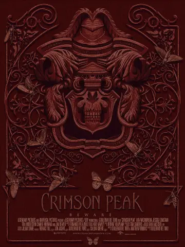 Plakat do filmu "Crimson Peak. Wzgórze krwi" #75695