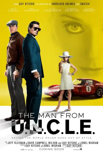 Plakat do filmu "Kryptonim U.N.C.L.E." #97870