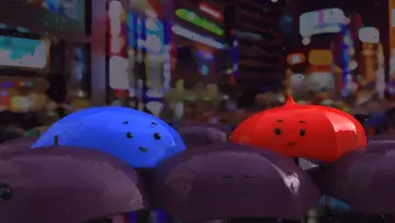 Zasłona do filmu "Niebieski parasol" #208879