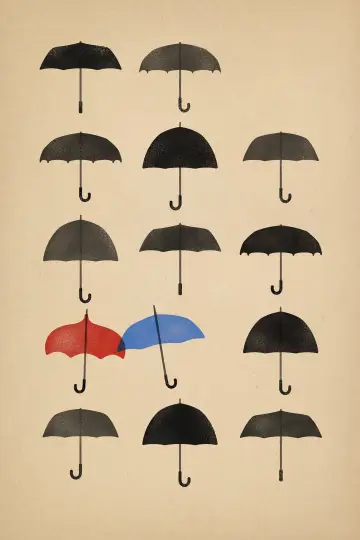 Plakat do filmu "Niebieski parasol" #208890