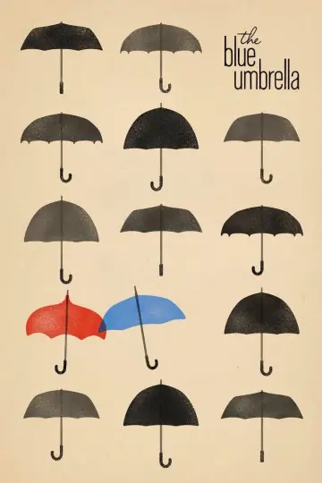 Niebieski parasol