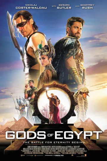 Plakat do filmu "Bogowie Egiptu" #38064