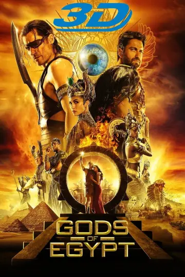 Plakat do filmu "Bogowie Egiptu" #38066